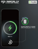 EGO Magally 3in1 Double-Sided Magnetic Qi2 5000mAh Power Bank - Black