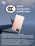 EGO Magally 3in1 Double-Sided Magnetic Qi2 5000mAh Power Bank - Black