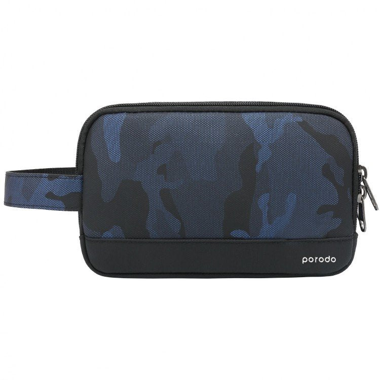 Porodo Lifestyle Multi-Compartment Camouflage Storage Bag (8.2")