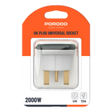 Porodo Universal Socket With UK Plug