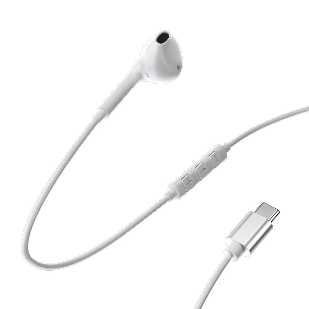 Powerology Mono USB-C Earphones 1.2M Powerology Mono USB-C Earphones 1.2M