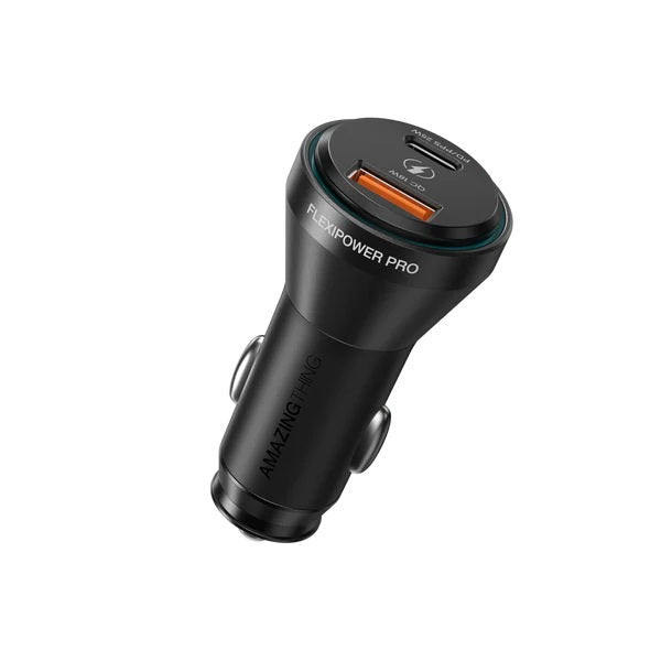 AMAZINGTHING Flexi power Pro 43W Tri-Port Car Charger