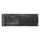 Porodo Transparent Bluetooth Folding Keyboard