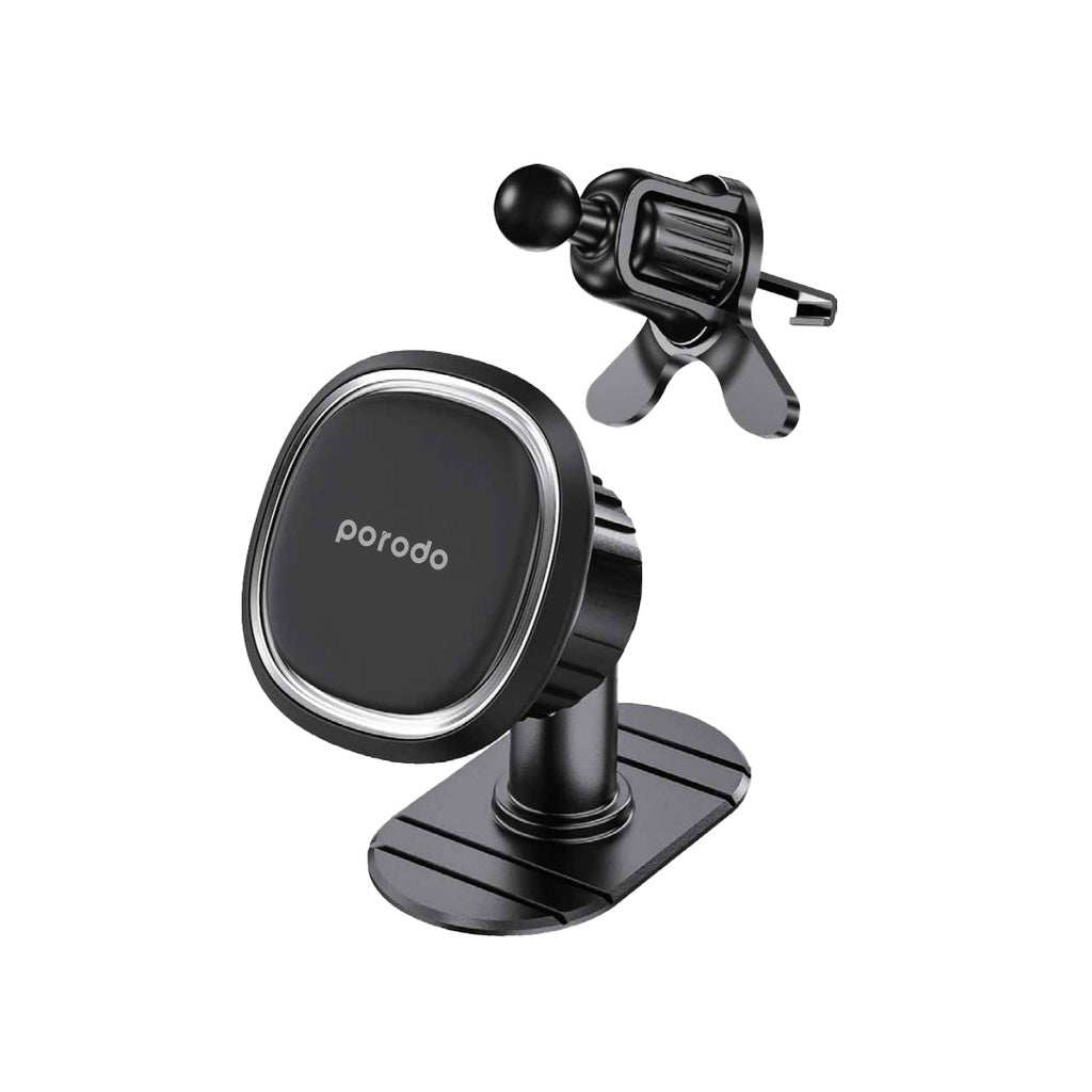 Porodo Dual Mount Magnetic Phone Holder