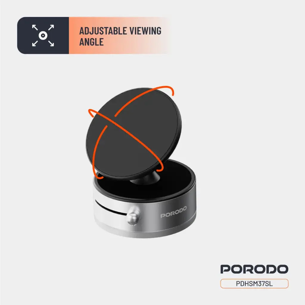 PORODO MAG SAFE CAR PHONE HOLDER - BLACK PORODO MAG SAFE CAR PHONE HOLDER - BLACK
