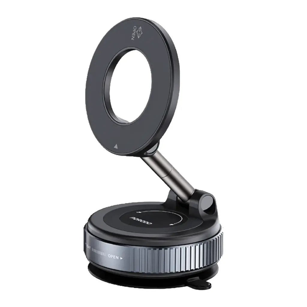 PORODO BLUE 360 VACUUM MAG SAFE SUCTION HOLDER - BLACK