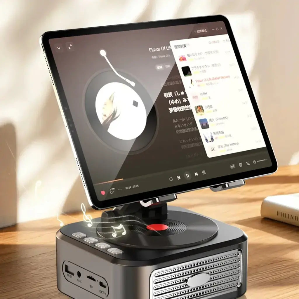 Porodo Lifestyle Multifunctional Tablet Speaker Stand Porodo Lifestyle Multifunctional Tablet Speaker Stand