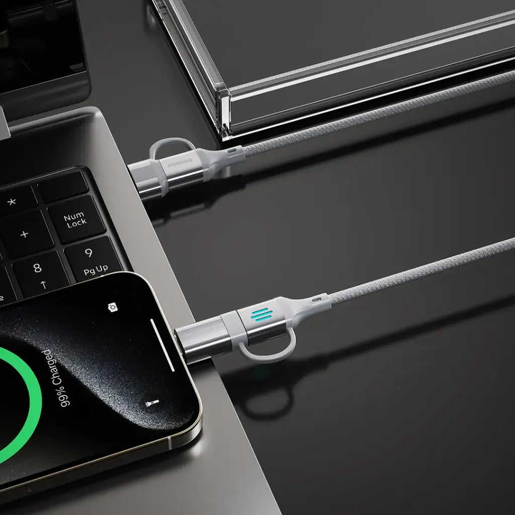 Porodo 4-IN-1 High-Speed Charging Cable Porodo 4-IN-1 High-Speed Charging Cable