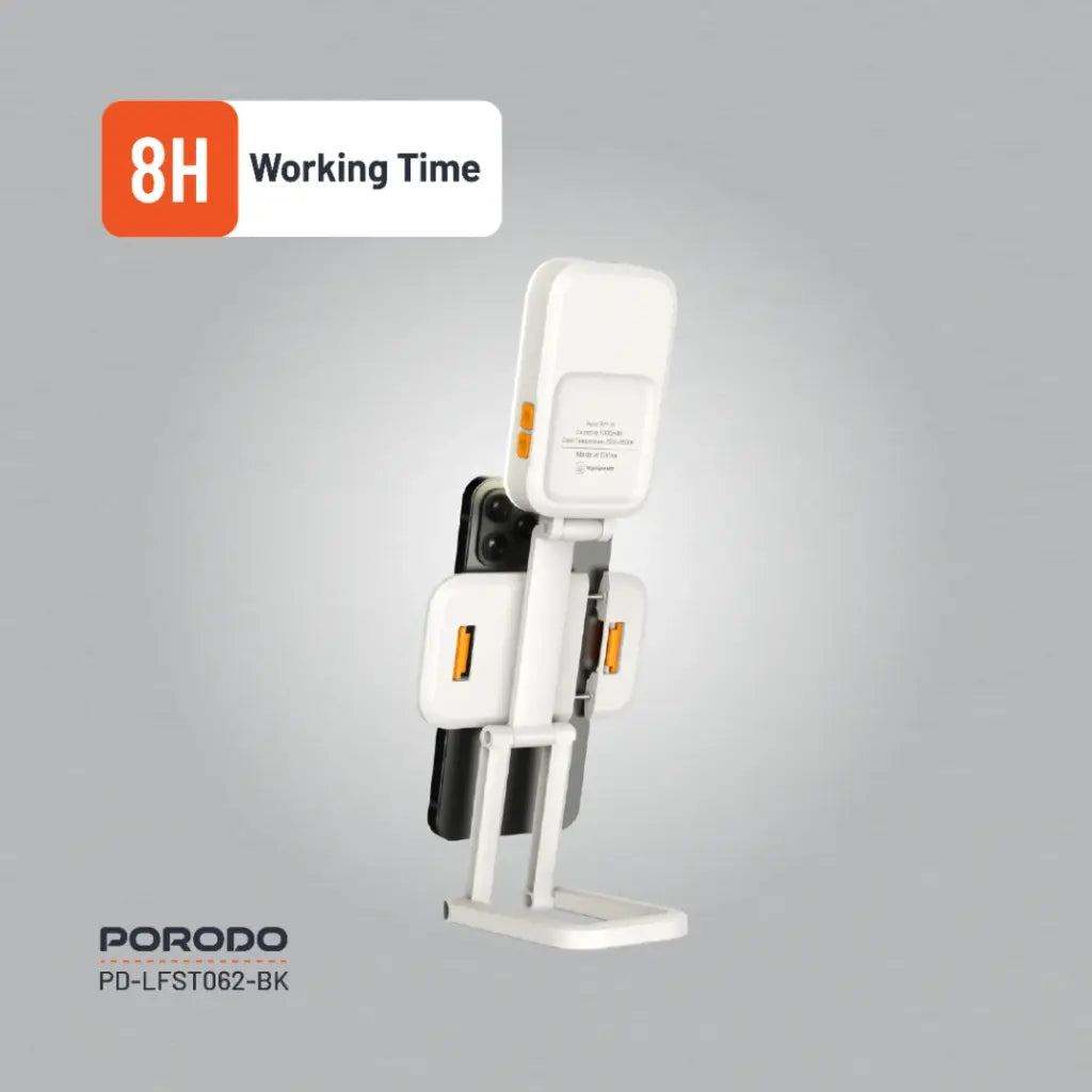 Porodo Lifestyle Phone Stand Fill Light Porodo Lifestyle Phone Stand Fill Light