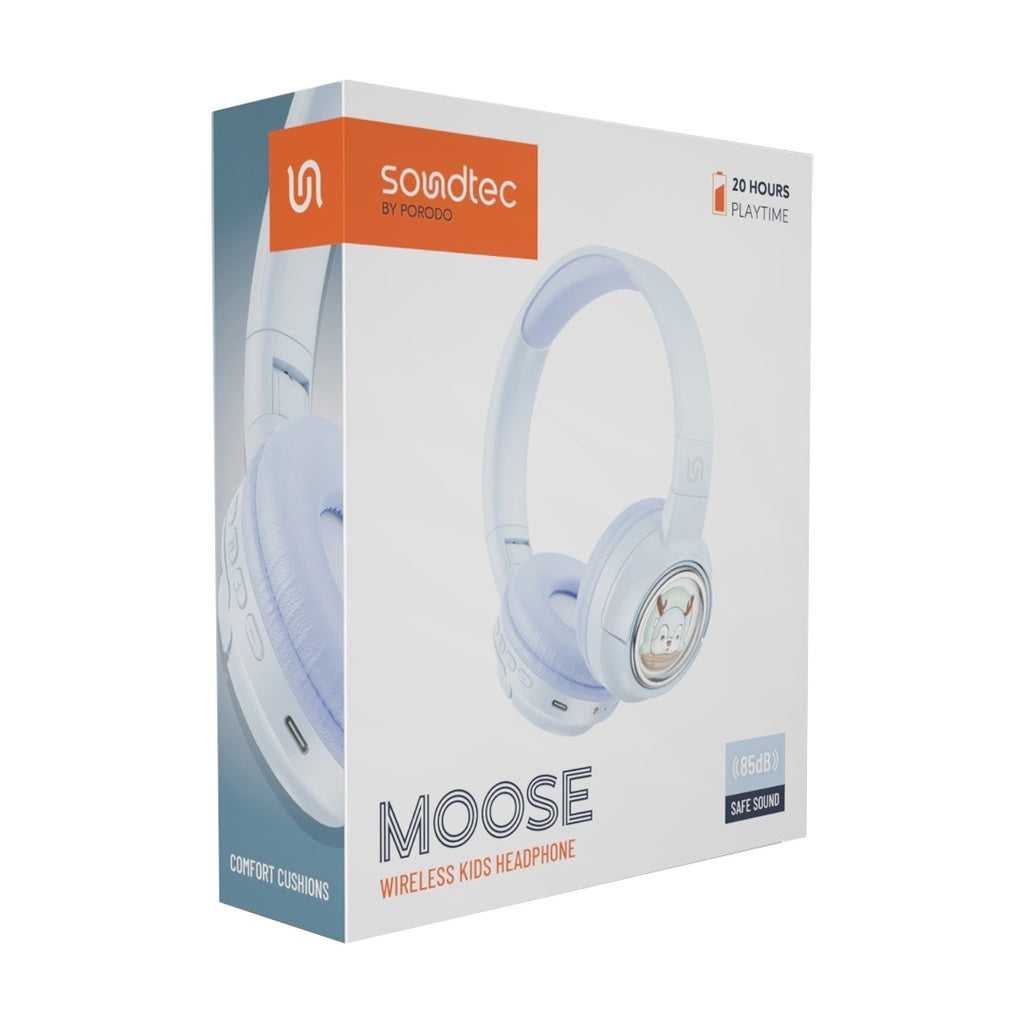 Porodo Soundtec Moose Wireless Kids Headphone Porodo Soundtec Moose Wireless Kids Headphone