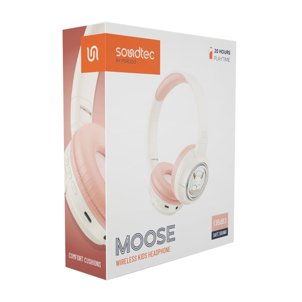 Porodo Soundtec Moose Wireless Kids Headphone Porodo Soundtec Moose Wireless Kids Headphone