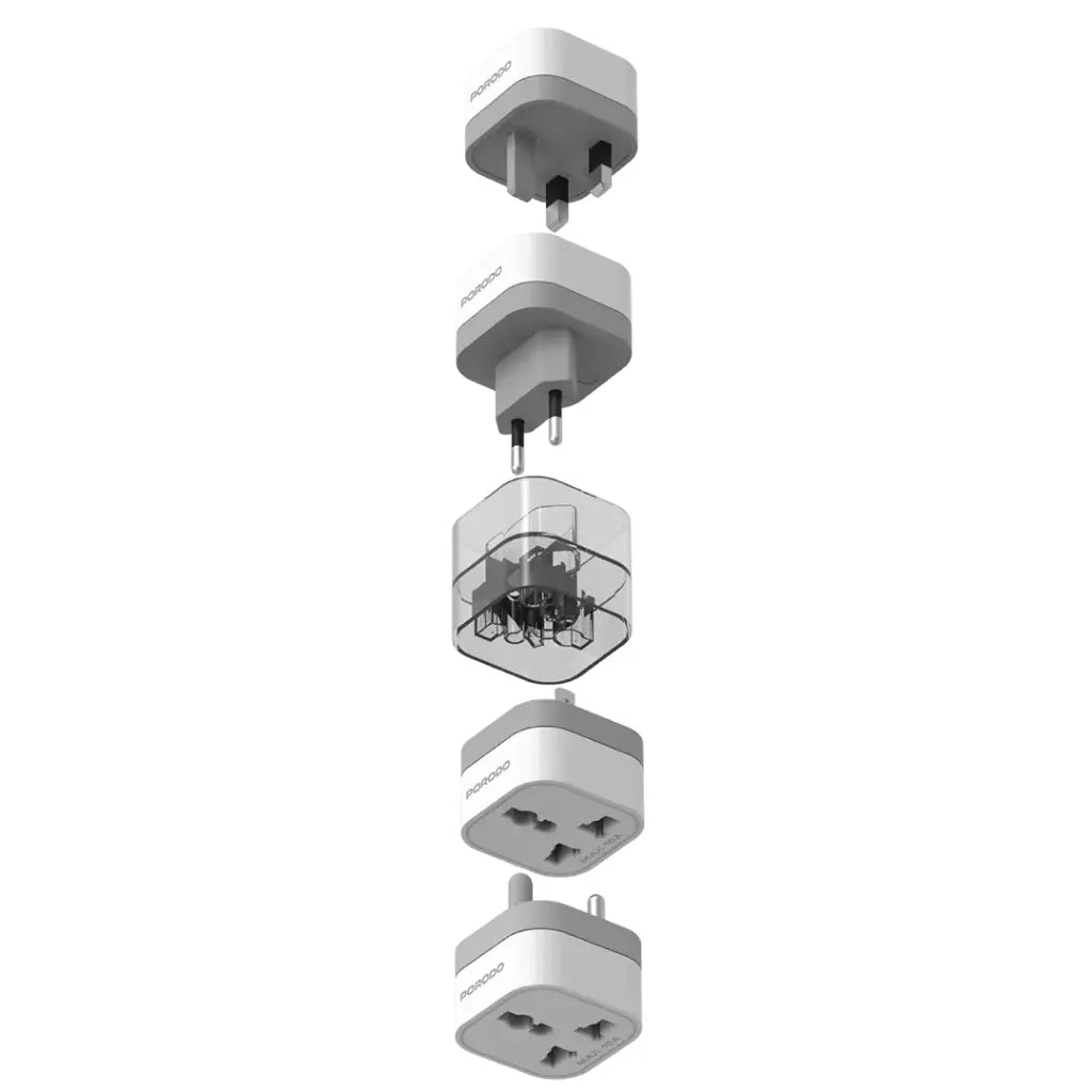 Porodo 150+ Countries Universal AC Adapters Porodo 150+ Countries Universal AC Adapters