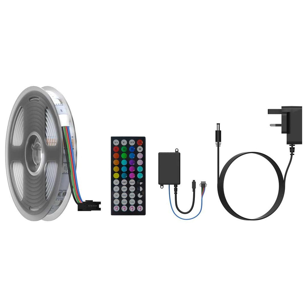 Porodo Blue RGB Light Strip Sound Reactive Lighting Porodo Blue RGB Light Strip Sound Reactive Lighting