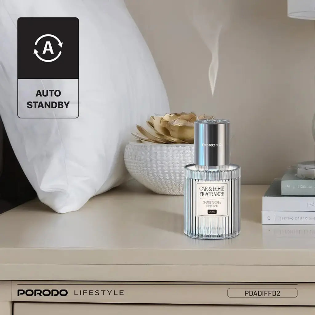 Porodo Lifestyle Grasse Smart Aroma Diffuser - Silver Porodo Lifestyle Grasse Smart Aroma Diffuser - Silver