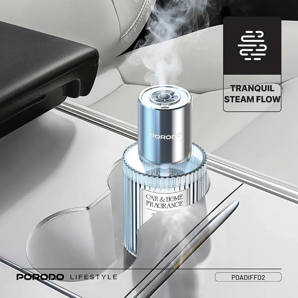 Porodo Lifestyle Grasse Smart Aroma Diffuser - Silver Porodo Lifestyle Grasse Smart Aroma Diffuser - Silver