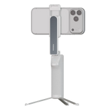 Porodo Malibu Selfie Stick with Tripod and Bluetooth Shutter Button - White