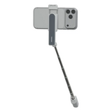 Porodo Malibu Selfie Stick with Tripod and Bluetooth Shutter Button - White