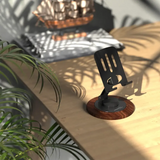 Porodo Blue 360 Degree Rotating Desktop Phone Holder - Black