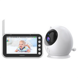 Porodo Lifestyle Lumi Baby Smart Monitor with Camera and Display Screen - White