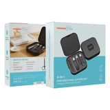 Porodo Blue 8-In-1 Portable Nail Clipper Set with Compact Personal Care Kit
