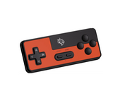 Porodo Gaming Video Game Console With Wireless Controllers & Built-In Games - Orange