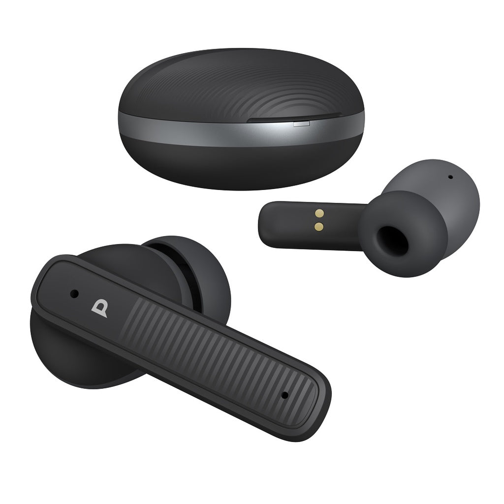 POWEROLOGY QUARD MIC ENC TWS EARPHONE- BLACK POWEROLOGY QUARD MIC ENC TWS EARPHONE- BLACK
