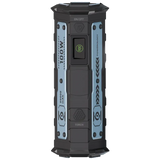 Powerology TorchPower 20000mAh Power Bank with Built-In Flashlight - Black