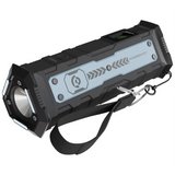 Powerology TorchPower 20000mAh Power Bank with Built-In Flashlight - Black