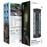 Powerology TorchPower 20000mAh Power Bank with Built-In Flashlight - Black
