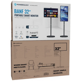 Powerology Banf 32" Portable Smart Monitor - Black