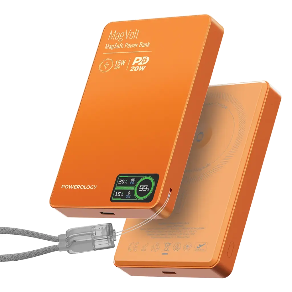 Powerology MagVolt 10000mAh Magnetic Power Bank Powerology MagVolt 10000mAh Magnetic Power Bank