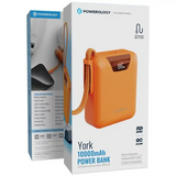 Powerology York 10000MAH Power Bank - Orange