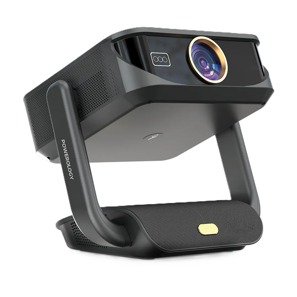 Powerology Pharos Projector With Tablet Screen 500 Lumens - Gray Powerology Pharos Projector With Tablet Screen 500 Lumens - Gray