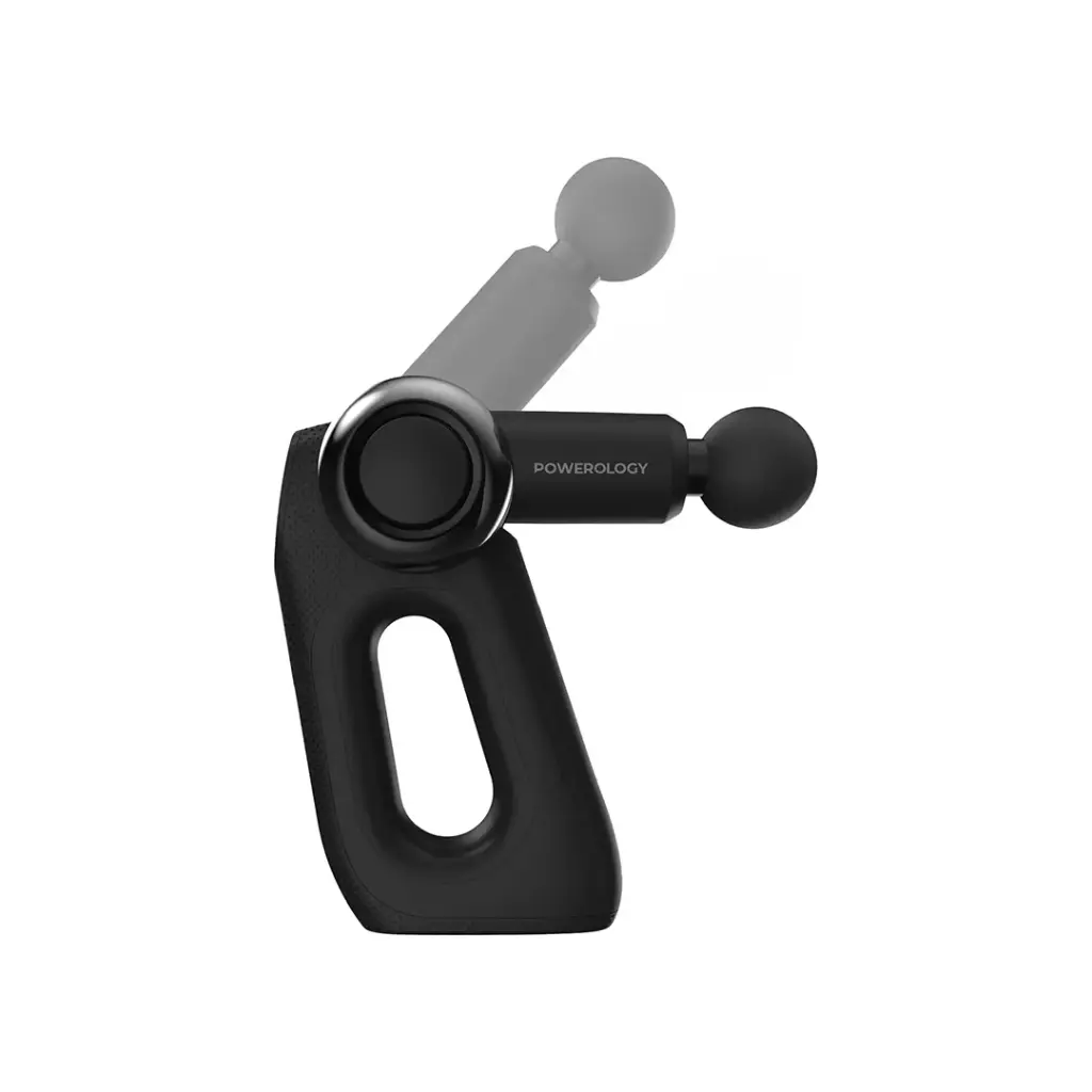 Powerology Full-Body Massage Gun - Black Powerology Full-Body Massage Gun - Black