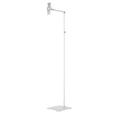 Powerology Multi-Joint Floor Stand Metal Base Phone & Tablet - White