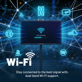 Powerology Banf 32" Portable Smart Monitor - Black