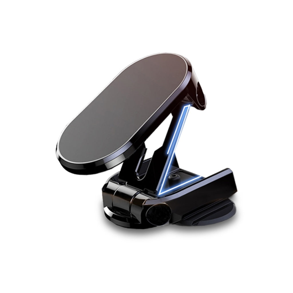 Porodo Magnetic Folding Dash Mount With Metal Backplates - Black Porodo Magnetic Folding Dash Mount With Metal Backplates - Black