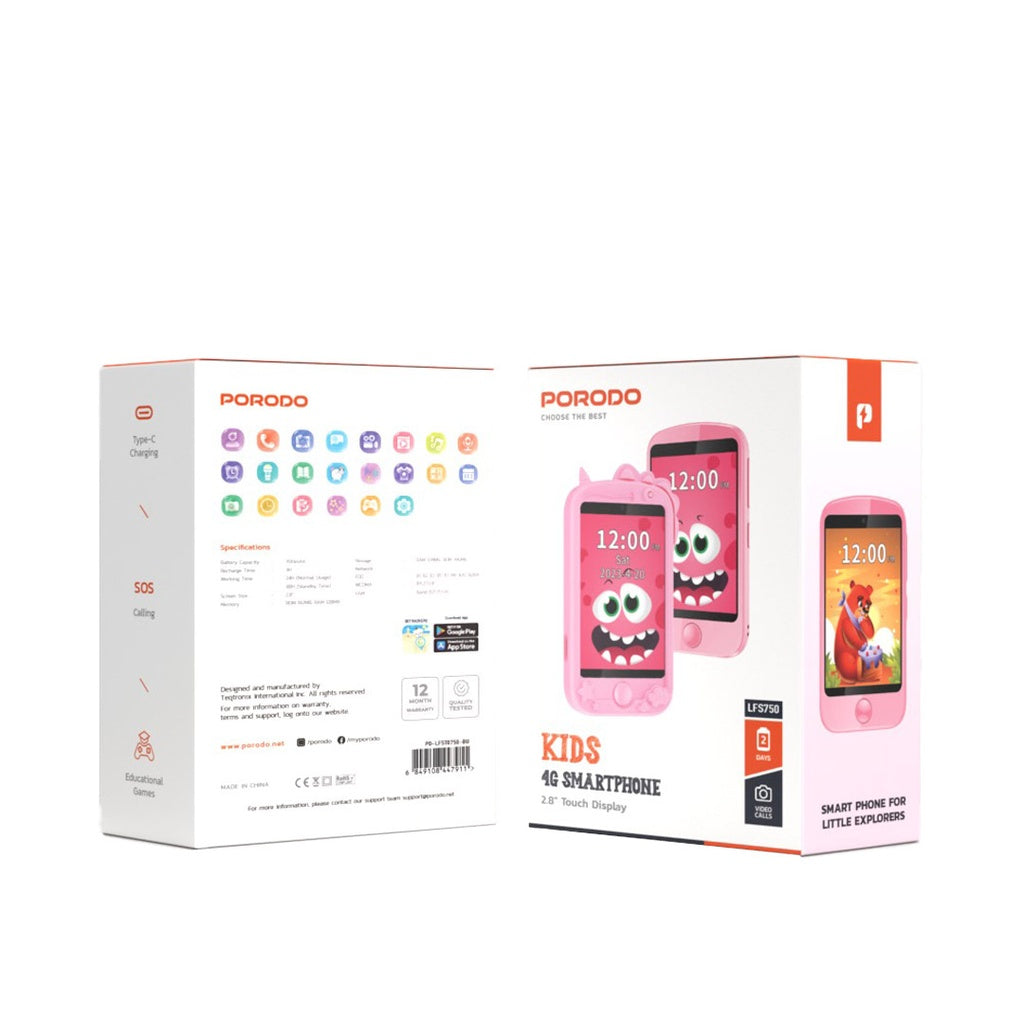 Porodo Kids 4G Smartphone Porodo Kids 4G Smartphone