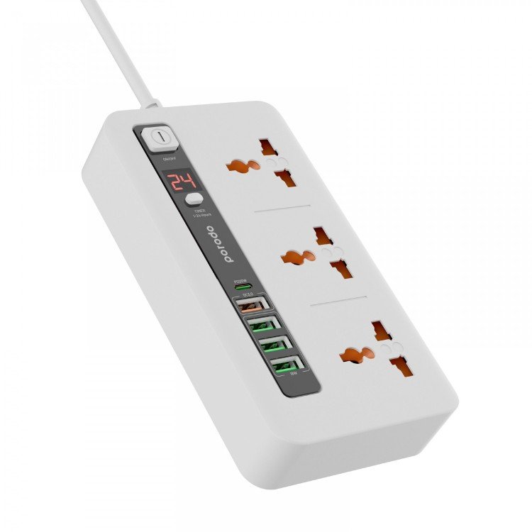 Porodo Multi-Port Power HUB 4 USB-A / USB-C Porodo Multi-Port Power HUB 4 USB-A / USB-C
