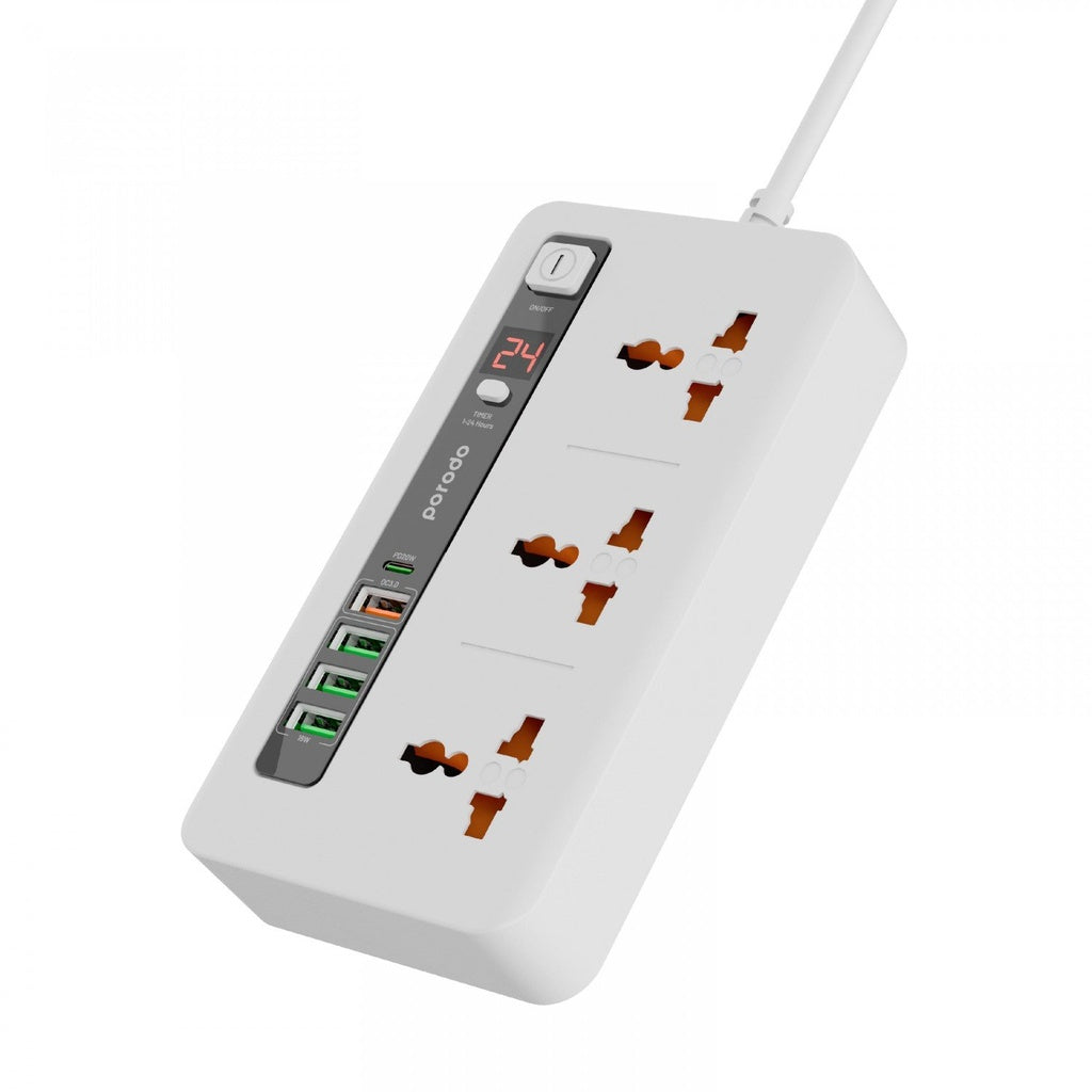 Porodo Multi-Port Power HUB 4 USB-A / USB-C Porodo Multi-Port Power HUB 4 USB-A / USB-C