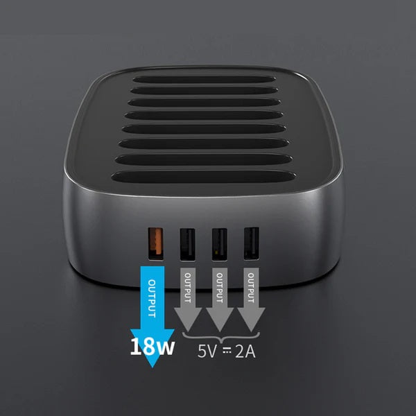 WST POWERBANK 8 in 1 Docking Station Magsafe 10000mAh (Black) WST POWERBANK 8 in 1 Docking Station Magsafe 10000mAh (Black)