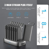 WST POWERBANK 8 in 1 Docking Station Magsafe 10000mAH