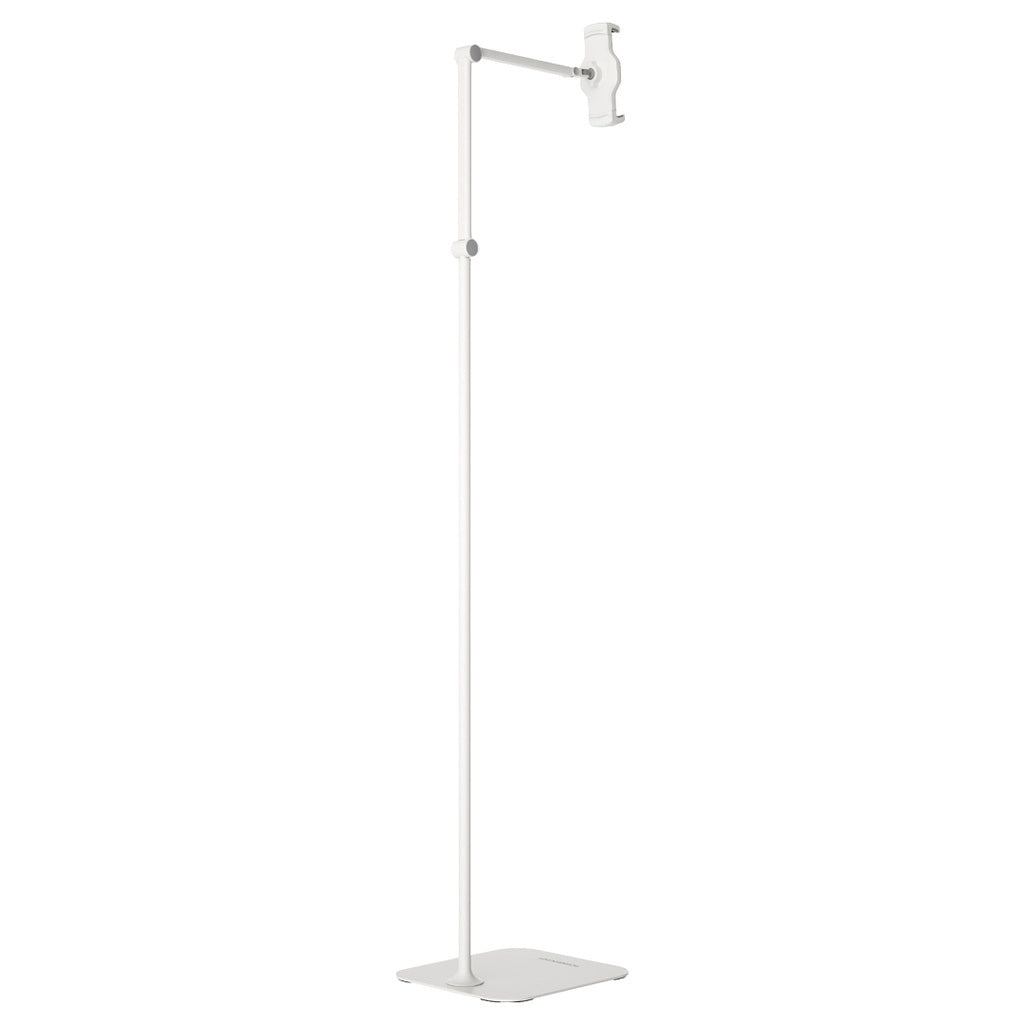 Powerology Multi-Joint Floor Stand Metal Base Phone & Tablet - White