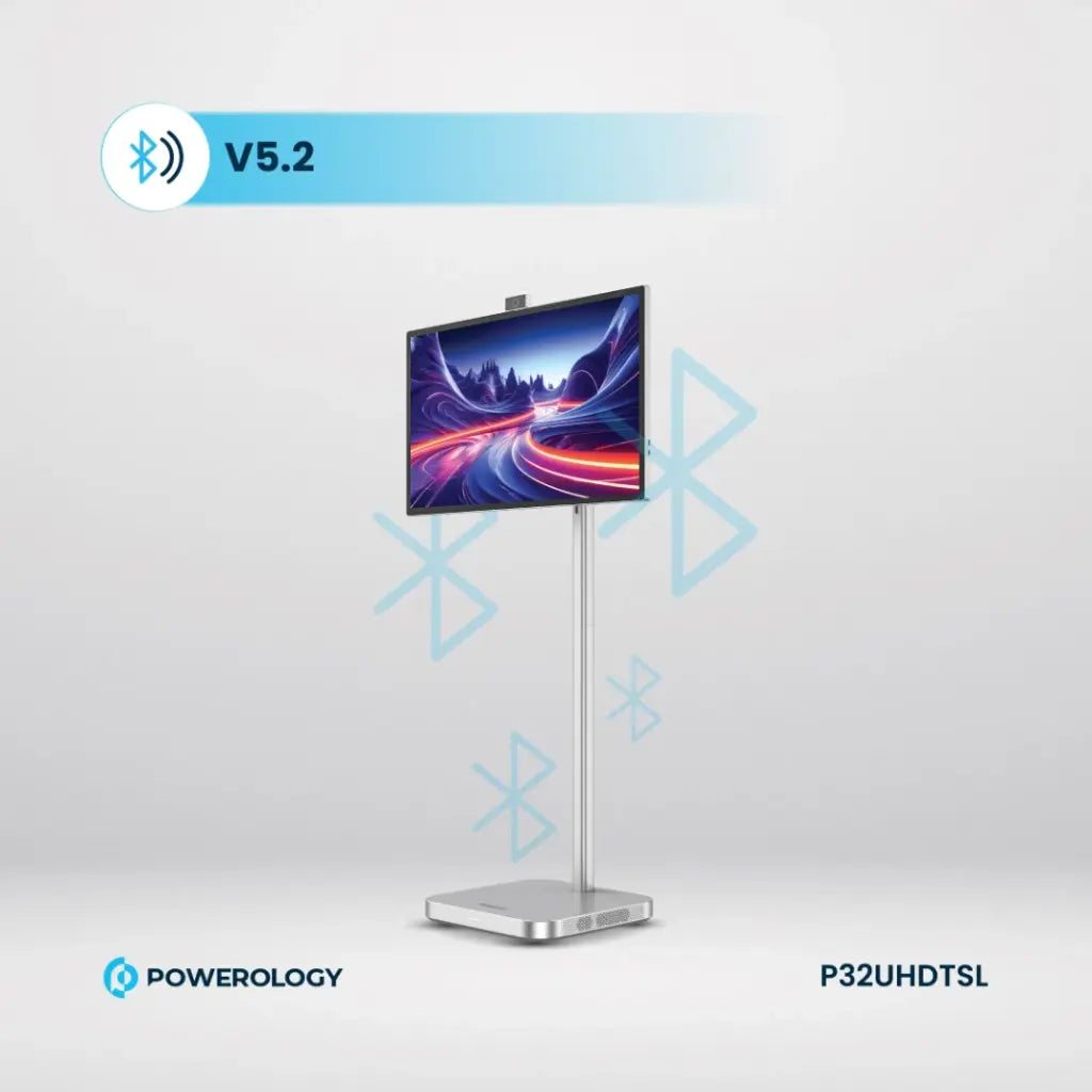 Powerology Android 4K 32” 60Hz Tablet with Stand Powerology Android 4K 32” 60Hz Tablet with Stand