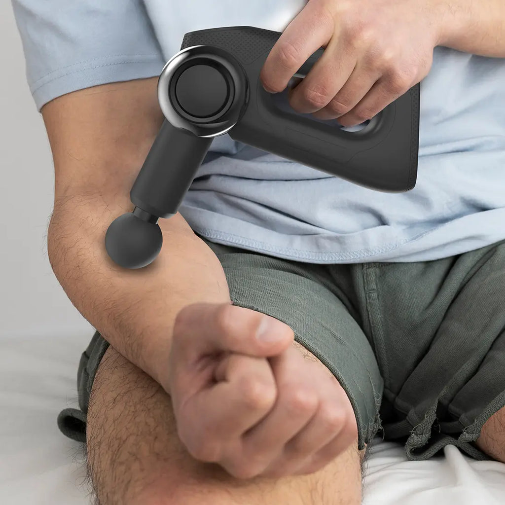 Powerology Full-Body Massage Gun - Black Powerology Full-Body Massage Gun - Black