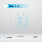 Powerology Multi-Joint Floor Stand Metal Base Phone & Tablet - White