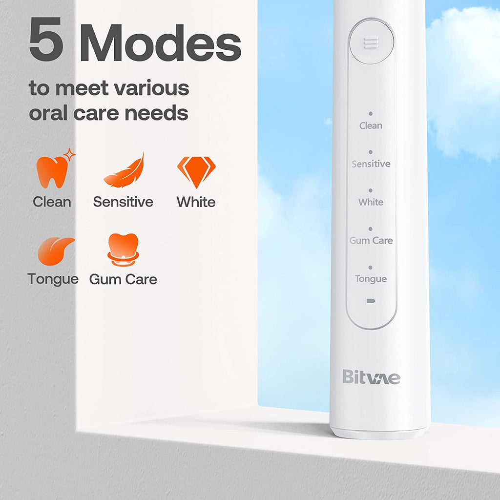 Bitvae R2 Rotating Toothbrush with 8 Brush Heads Bitvae R2 Rotating Toothbrush with 8 Brush Heads