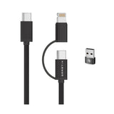 SMARTIX PREMIUM 2 IN 1 CABLE TYPE C TO C 60W & LIGHTNING 20W