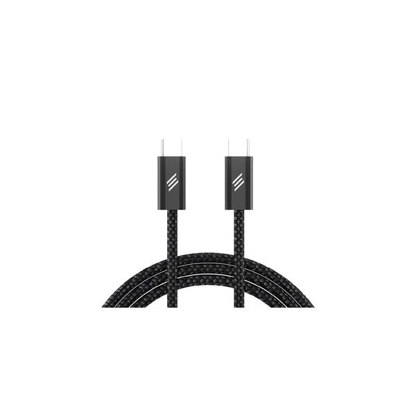 Smartix Premium Type C to Type C 240W Fabric Braided Cable