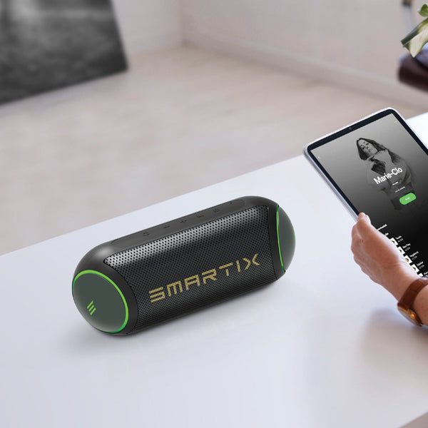 SMARTIX PREMIUM PORTABLE SPEAKER SOUNDPOD - IMMERSE BLACK SMARTIX PREMIUM PORTABLE SPEAKER SOUNDPOD - IMMERSE BLACK
